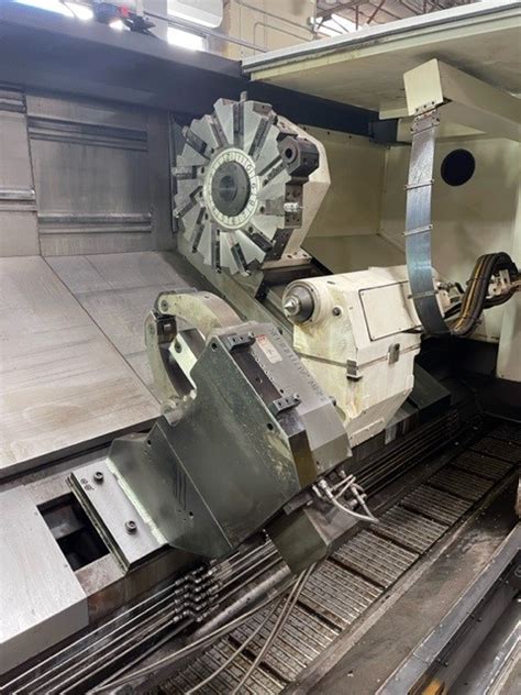 Okuma LB45II CNC Hollow Spindle Slant Bed Lathe 